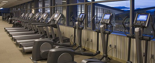 One of the best hotel fitness centers anywhere!